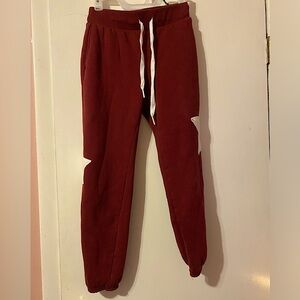 Sherpa lined pants, women’s small